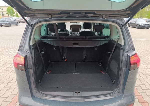 Opel Zafira cena 41900 przebieg: 140175, rok produkcji 2014 z Jaraczewo małe 211
